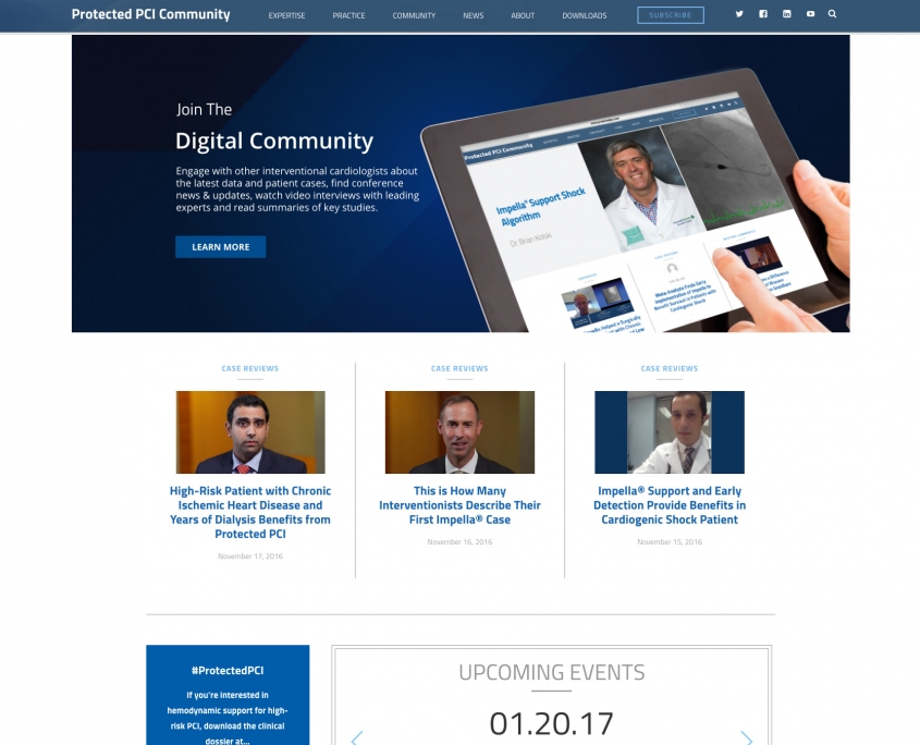 Protected PCI Digital Community screenshot